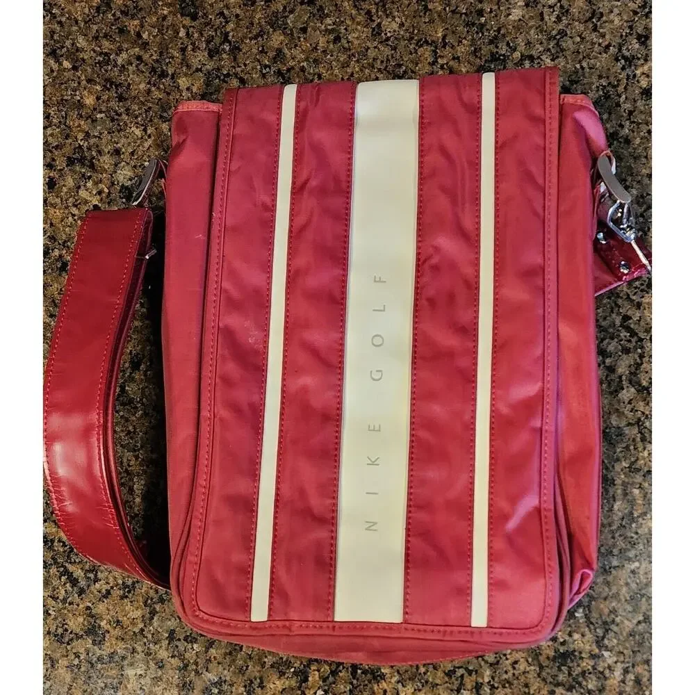Vintage Nike Golf CrossBody Caddy Score Keeper Messenger ShoulderBag - Picture 2 of 9